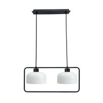 Candellux Lighting Zodiac, E27, 2 x 40 W, juodas