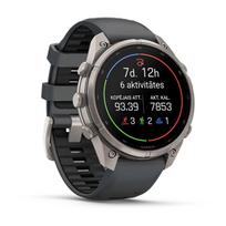 garmin - Garmin Fenix 9 Pro 47mm Titanium Graphite/Black (Pilka/Juoda) - 3 nuotrauka