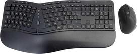 Conceptronic ORAZIO02IT Wireless Keyboard+Mouse ERGO IT Juoda (Black)