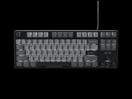 zaidimu klaviatura - Fury Kanabo K2 US laidinė mechaninė žaidimų klaviatūra Juoda/Pilka (Black/Gray) - 1 nuotrauka