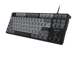 zaidimu klaviatura - Fury Kanabo K2 US laidinė mechaninė žaidimų klaviatūra Juoda/Pilka (Black/Gray) - 8 nuotrauka