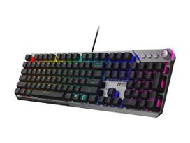 mechanical keyboard - MSI STRIKE 600 V2 SILENT Juoda (Black) - 6 nuotrauka