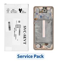 ServicePack LCD ekranas SAMSUNG A33 5G A336B GH82-28143D Auksinė