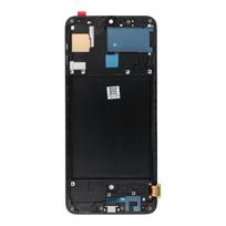 LCD ekranas skirtas SAMSUNG A70 A705 HARD OLED su rėmu