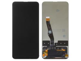 Ekranas Huawei P Smart Pro 2019/Honor 9X su lietimui jautriu stikliuku juodas ORG