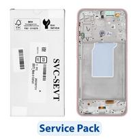 ServicePack LCD ekranas SAMSUNG A26 5G A266B persikinis GH82-37049D