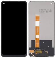 LCD ekranas Oppo A32/A33/A53/A53s/Realme 7i/C17/OnePlus Nord N100 su jutikliniu ekranu juodas ORG
