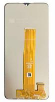 LCD ekranas Samsung A022F/M127 A02/M12 (A022F LCD rudas lankstinukas) su jutikliniu ekranu juodas originalus