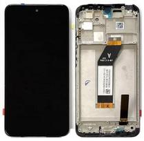 LCD ekranas Xiaomi Redmi 10 2021 su jutikliniu ekranu ir rėmeliu juodas ORG