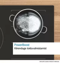 hob induction - BOSCH PIE61ABB5E - 2 nuotrauka
