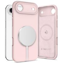 iphone apple deklai - Tech-Protect Silicone MagSafe Case for iPhone 17 Air - Pink - 1 nuotrauka