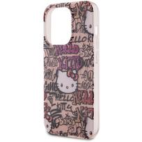 iphone 15 pin - Hello Kitty IML Tags Graffiti case for iPhone 15 Pro Max - pink - 4 nuotrauka
