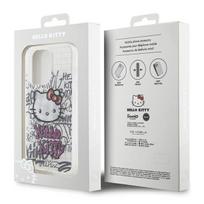 15 iphone telefonas baltas - Hello Kitty IML Kitty On Bricks Graffiti case for iPhone 15 Pro Max - white - 2 nuotrauka