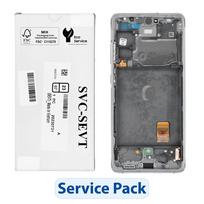 ServicePack LCD ekranas SAMSUNG S20 FE 4G/5G G780F/G781F GH82-31329B baltas