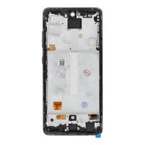 LCD ekranas skirtas SAMSUNG A52 5G / A52 HARD OLED su rėmu