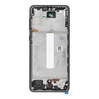 LCD ekranas SAMSUNG A33 5G HARD OLED su rėmeliu