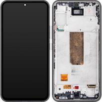 LCD ekranas Samsung A546 A54 5G 2023 su jutikliniu ekranu ir rėmu Graphite originalus (service pack)