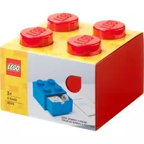 lego daiktadeze - LEGO Storage Desk Drawer 4 Raudona (Red) - 2 nuotrauka