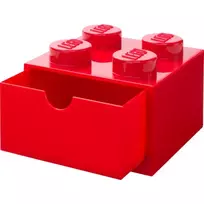 lego daiktadeze - LEGO Storage Desk Drawer 4 Raudona (Red) - 3 nuotrauka