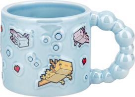 Paladone Minecraft Axolotl Bubble Shaped Mug, rožinis (Pink)