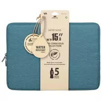 15 coliu nesiojamas kompiuteris - RIVACASE NB SLEEVE SUZUKA ECO 15.6"/7705 AQUAMARINE RIVACASE - 7 nuotrauka