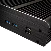 intel nuc - Kompiuterio korpusas Akasa Newton TN UCFF, juoda - 2 nuotrauka