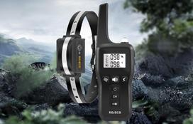 rojeco - Rojeco 1000m elektrinis antkaklis nuo lojimo PD529 Juodas (Black) - 3 nuotrauka