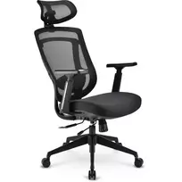 office chair - Darbo kėdė Sharkoon OfficePal C20, 49 x 49 x 46 - 55.5 cm, juoda - 2 nuotrauka