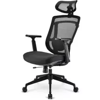 office chair - Darbo kėdė Sharkoon OfficePal C20, 49 x 49 x 46 - 55.5 cm, juoda - 4 nuotrauka