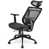 office chair - Darbo kėdė Sharkoon OfficePal C20, 49 x 49 x 46 - 55.5 cm, juoda - 5 nuotrauka