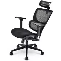 kede dizainas - Darbo kėdė Sharkoon OfficePal C40, 50 x 52.5 x 47 - 55 cm, juoda - 3 nuotrauka