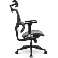 office chair - Darbo kėdė Sharkoon OfficePal C40M, 50 x 52.5 x 44 - 52 cm, pilka - 4 nuotrauka