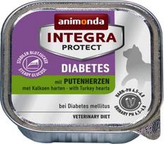 Animonda Integra Protect Diabetes kalakutienos širdelės - šlapias kačių maistas - 100 g