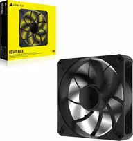 140mm ventiliatoriai - Corsair RS140 Max PWM 140 mm Black - 6 nuotrauka