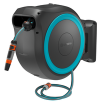 sodo laikikliai - Automatinė žarnos ritė su laistymo žarna Gardena PowerRoll XXL Solo, 40 m - 5 nuotrauka
