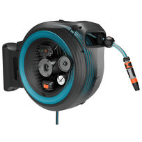 sodo laikikliai - Automatinė žarnos ritė su laistymo žarna Gardena PowerRoll XXL Solo, 40 m - 8 nuotrauka