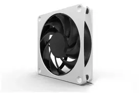 ventiliatoriai 120 mm - Alphacool Apex Stealth Metall 120 mm White - 5 nuotrauka