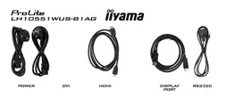 iiyama prolite - iiyama ProLite LH10551UWS-B1AG 105", juodas (Black) - 2 nuotrauka