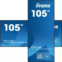 iiyama prolite - iiyama ProLite LH10551UWS-B1AG 105", juodas (Black) - 7 nuotrauka