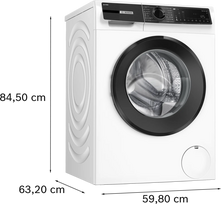 mini skalbimo masina - Bosch WGK264FJSN Serija 6, 11 kg, Baltas (White) - 4 nuotrauka