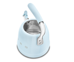 smegenys - Smeg Virdulys su švilpuku 50's Style 2.3 l, pastelinė mėlyna (Pastel Blue) - 2 nuotrauka