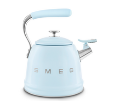 smegenys - Smeg Virdulys su švilpuku 50's Style 2.3 l, pastelinė mėlyna (Pastel Blue) - 4 nuotrauka