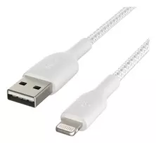 belkin boost charge - Belkin Boost Charge Braided Lightning to USB-A Cable 2m White - 3 nuotrauka