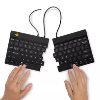 split keyboard - KEYBOARD SPLIT BREAK V2 ENG/BLACK RGOSP-USWIBL R-GO TOOLS - 6 nuotrauka