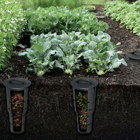 kompostavimui - Prosperplast Combiosoil Požeminis kompostavimo dėžė, 11 l, Juodas (Black) - 2 nuotrauka