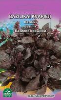 Kvapniųjų raudonųjų bazilikų PURPLE DARK OPAL sėklos, 0,3 g