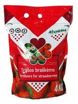 zemuoges - Trąšos braškėms ir žemuogėms, 4 kg - 1 nuotrauka