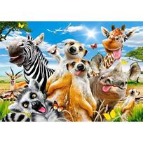 puzzle castorland - Castorland African Selfie 53568, 33 x 47 cm, 500 det. - 2 nuotrauka