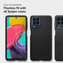 spigen stiklo - TEMPERED GLASS Spigen ALM GLASS FC GALAXY M53 5G BLACK - 3 nuotrauka