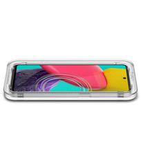 spigen stiklo - TEMPERED GLASS Spigen ALM GLASS FC GALAXY M53 5G BLACK - 9 nuotrauka